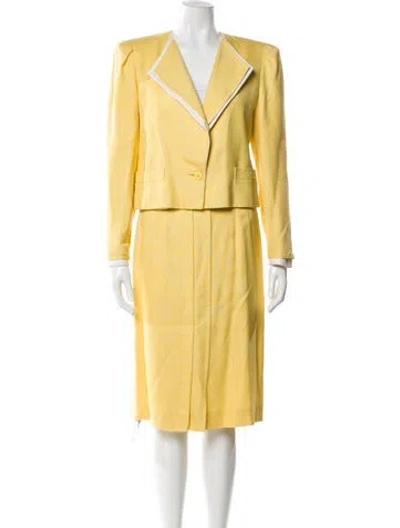 Pre-owned Louis Fèraud Vintage 1980's Skirt Suit In Multi