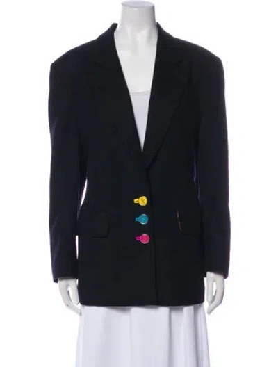 Pre-owned Louis Fèraud Vintage 1990's Blazer In Blue