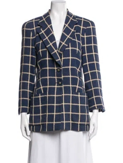 Pre-owned Louis Fèraud Vintage 1990's Blazer In Blue