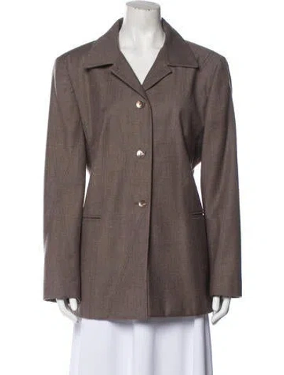 Pre-owned Louis Fèraud Vintage 1990's Blazer In Neutral