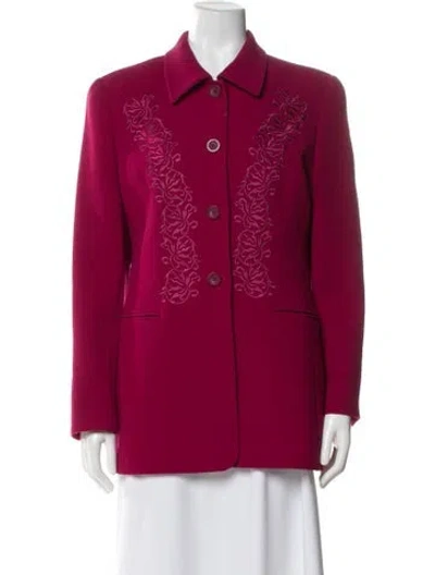 Pre-owned Louis Fèraud Vintage 1990's Blazer In Pink