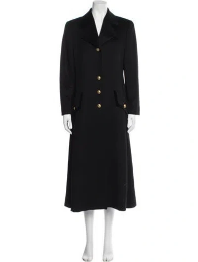 Pre-owned Louis Fèraud Vintage 1990's Coat In Black
