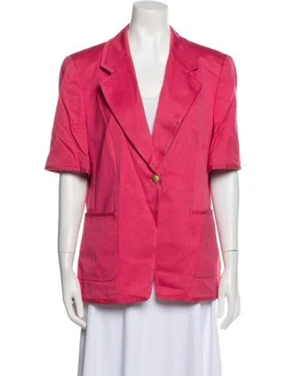 Pre-owned Louis Fèraud Vintage 2000's Blazer In Pink