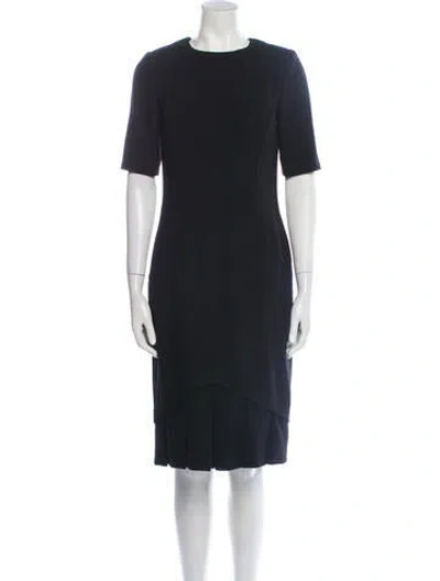 Pre-owned Louis Fèraud Vintage Knee-length Dress In Black