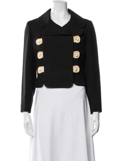 Pre-owned Louis Fèraud Vintage Late 1960's - Early 1970's Blazer In Black