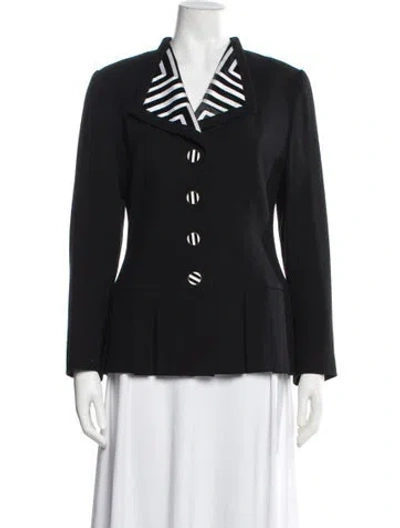 Pre-owned Louis Fèraud Vintage Late 1980's - Early 1990's Blazer In Black