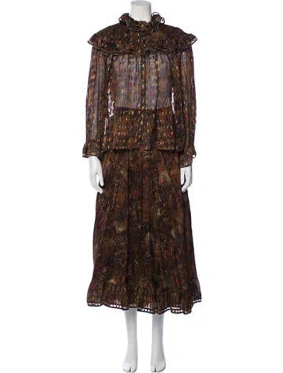 Pre-owned Louis Fèraud Vintage Late 1980's - Early 1990's Skirt Set