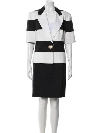 Pre-owned Louis Fèraud Vintage Late 1980's - Early 1990's Skirt Suit In Multi