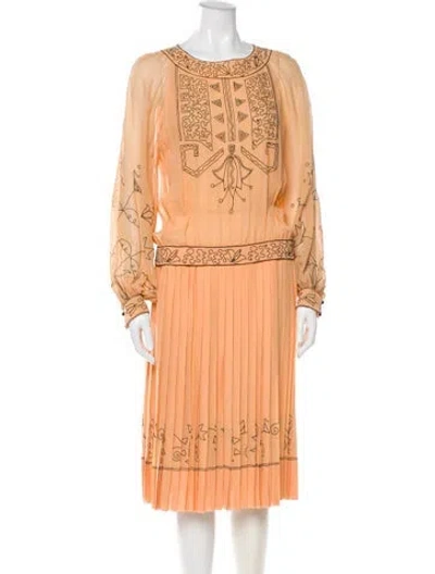 Pre-owned Louis Fèraud Vintage Midi Length Dress