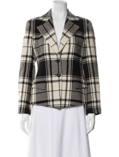 Pre-owned Louis Fèraud Vintage Virgin Wool Blazer In Multi