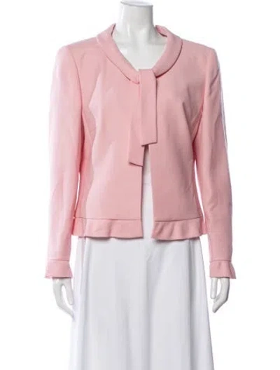 Pre-owned Louis Fèraud Virgin Wool Jacket In Pink