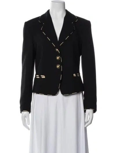 Pre-owned Louis Fèraud Wool Blazer In Black