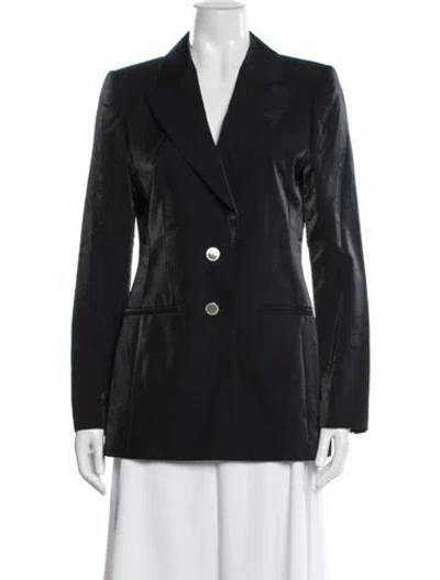 Pre-owned Louis Fèraud Wool Blazer In Blue