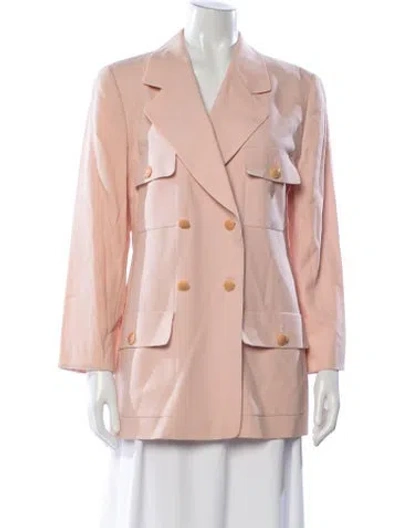 Pre-owned Louis Fèraud Wool Blazer In Pink