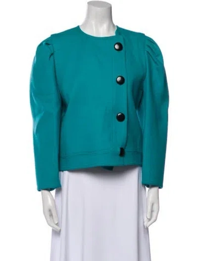Pre-owned Louis Fèraud Wool Evening Jacket In Blue