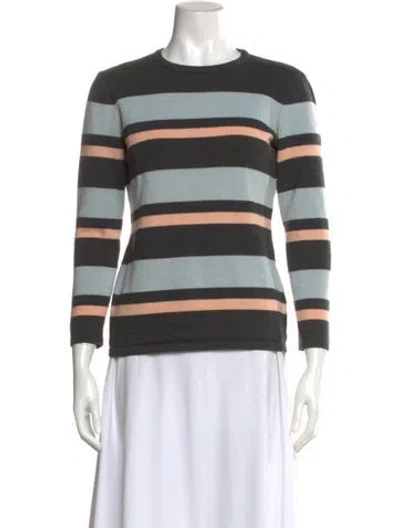 Pre-owned Louis Fèraud Wool Striped Sweater In Multi