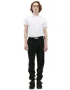 Louis Gabriel Nouchi Black Straight Trousers In Black