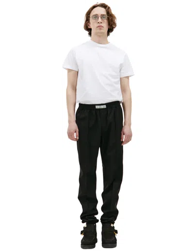 Louis Gabriel Nouchi Black Straight Trousers