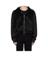 Louis Gabriel Nouchi Raglan Sleeve Hoodie In Black