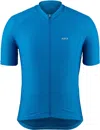 Louis Garneau 9d42065 Cycling Jersey Men'sblue Short Sleeve Full Zip Srt340 In Blue