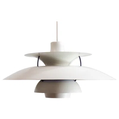 Pre-owned Louis Poulsen 1953 Vintage Poul Henningsen Ph 5 Pendant Light For , Denmark In Clear