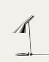 Louis Poulsen Aj 22" Adjustable Table Lamp In Metallic