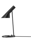 Louis Poulsen Aj Mini Steel Table Lamp In Black