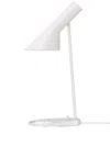 Louis Poulsen Aj Mini Steel Table Lamp In White