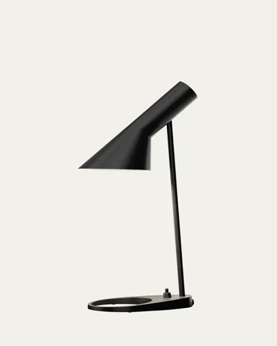 Louis Poulsen Aj Mini Table Lamp, 17" In Black