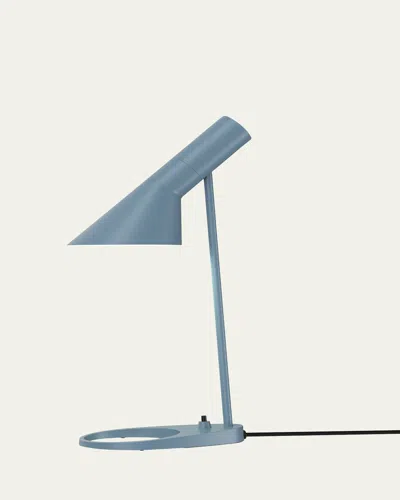 Louis Poulsen Aj Mini Table Lamp, 17" In Blue