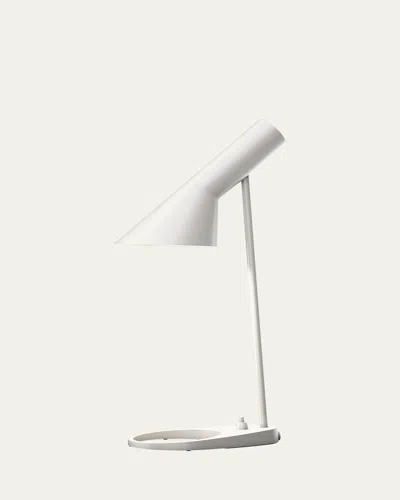 Louis Poulsen Aj Mini Table Lamp, 17" In White