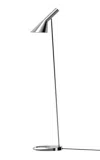 Louis Poulsen Aj Steel Floor Lamp In Metallic