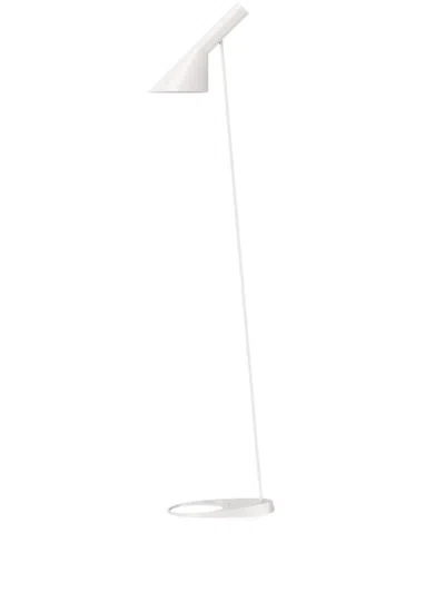 Louis Poulsen Aj Steel Floor Lamp In White