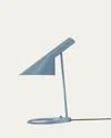 Louis Poulsen Aj Steel Table Lamp In Blue