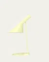 Louis Poulsen Aj Steel Table Lamp In Yellow