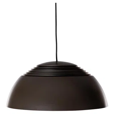 Pre-owned Louis Poulsen Dark Grey Arne Jacobsen Lamp By Arne Jacobsen For , 1970s In Gray