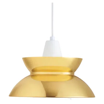 Pre-owned Louis Poulsen Jørn Utzon Brass 'doo-wop' Pendant For  In Orange