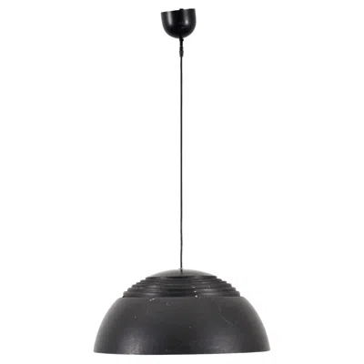 Pre-owned Louis Poulsen Mid-century "aj Royal 500" Lamp By Arne Jacobsen For  Denmark 1957 In Black