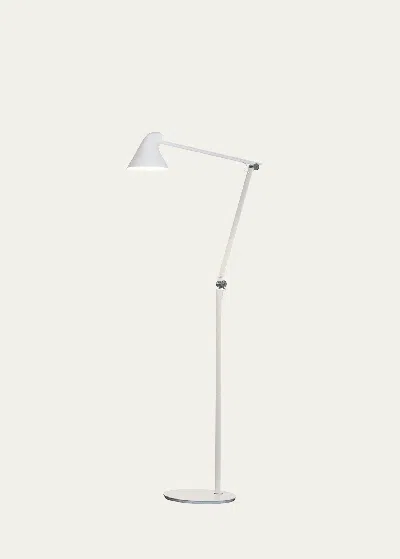 Louis Poulsen Njp Floor Lamp In White