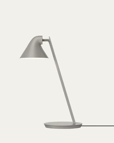 Louis Poulsen Njp Mini Lamp In Light Aluminum Grey