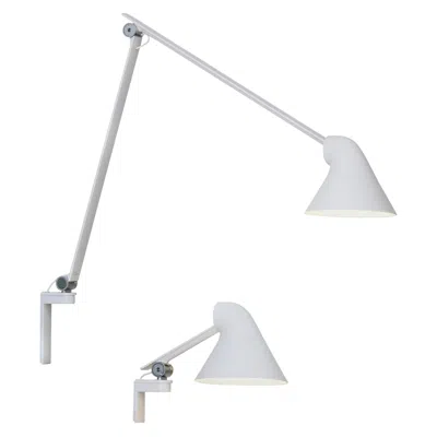 Pre-owned Louis Poulsen Oki Sato Njp White Large Wall Light For