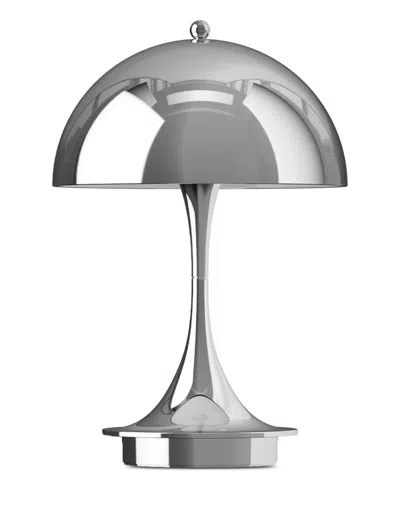 Louis Poulsen Panthella 160 V3 Portable Led Lamp In Silver