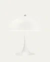Louis Poulsen Panthella 320 Table Lamp, White Opal Acrylic In White Opal Acrylic