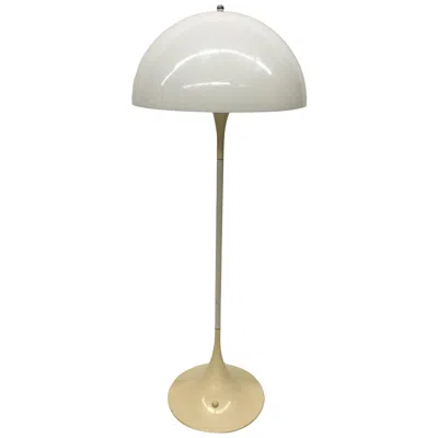 Pre-owned Louis Poulsen Panthella Floor Lamp By Verner Panton For , Denmark, 1970s In Sand
