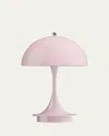 Louis Poulsen Panthella Portable Acrylic Table Lamp In Opal Rose
