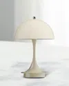Louis Poulsen Panthella Portable Acrylic Table Lamp In Opal Beige