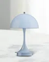 Louis Poulsen Panthella Portable Acrylic Table Lamp In Opal Blue