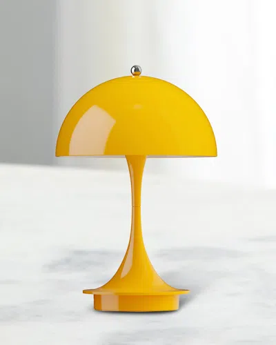 LOUIS POULSEN PANTHELLA PORTABLE ACRYLIC TABLE LAMP, 10"
