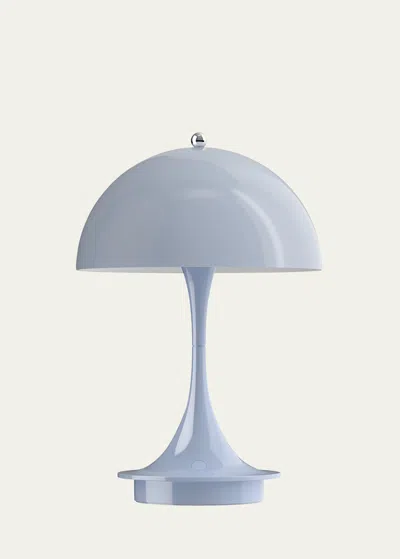 Louis Poulsen Panthella Portable Light - 9" In Blue