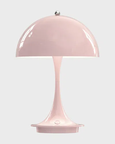 Louis Poulsen Panthella Portable Light - 9" In Pale Rose